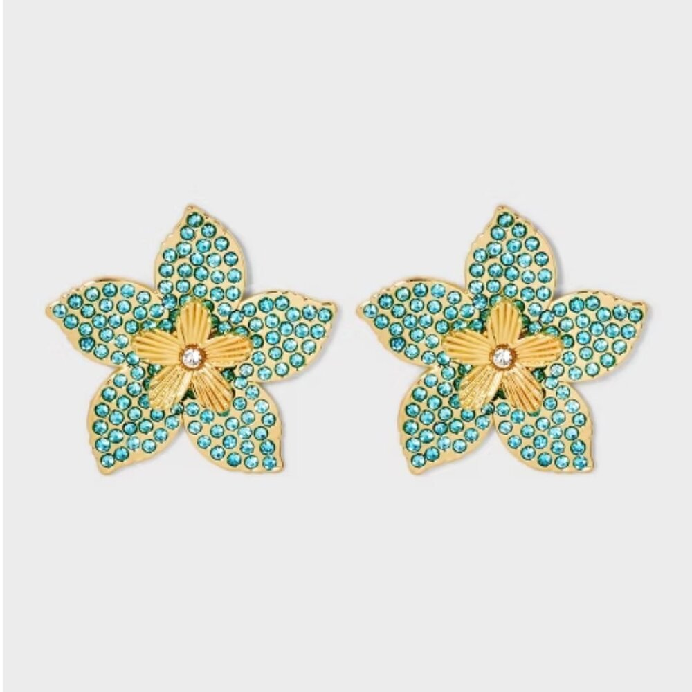 Sugarfix By Baublebar Petal To The Metal Earrings